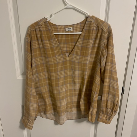 Aritzia Silk Blouse - Picture 2 of 2